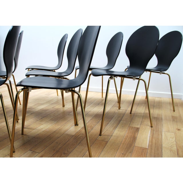 Dining Room Chairs, Set of 8 For Sale - Image 4 of 12