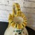 Vintage Majolica Neo Renaissance Village Scene Pottery Vase/Decanter Beautiful Piece Rare For Sale - Image 4 of 13