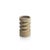 Contemporary Larache Carved Mango Wood Pillar Candle Holder, X-Small For Sale - Image 3 of 3