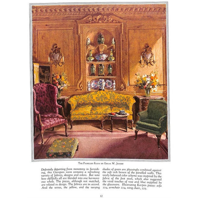"Beautiful Interiors: And How to Achieve Them" 1929 Jenney, Edgar W. For Sale - Image 12 of 14