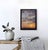 Early 21st Century Shine Again by Brian Sostrom | Acrylic on panel of a sunset over the ocean with clouds For Sale - Image 5 of 5