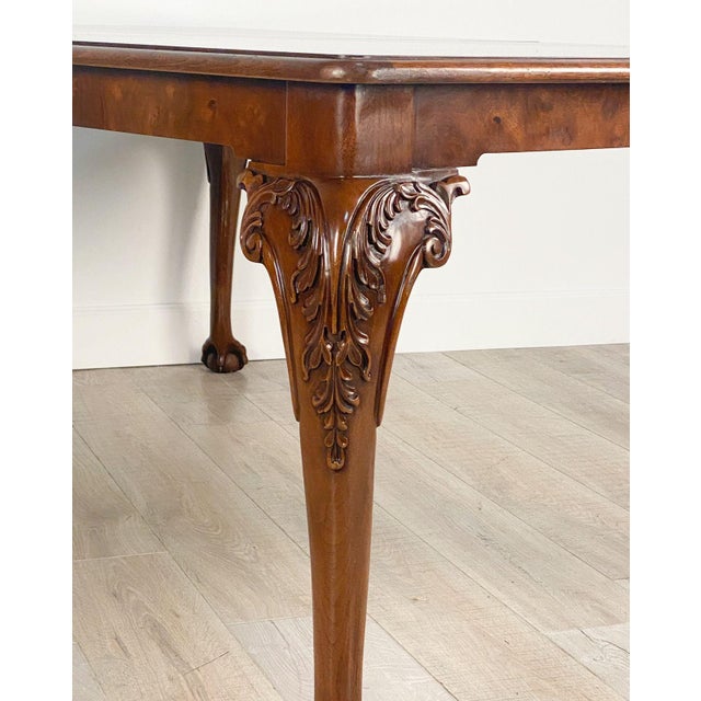 Vintage Georgian Style Dining Table For Sale - Image 9 of 12