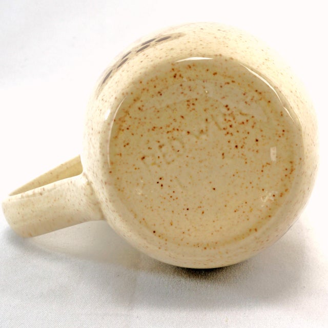 Mid Century Redwing Pottery Bob White Quail Creamer 7 in Pitcher For Sale - Image 9 of 9