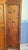 Late 19th Century Victorian-Style Antique 2-Panel Wooden Room Divider Screen, Hand-Painted Leaf Design For Sale - Image 5 of 10