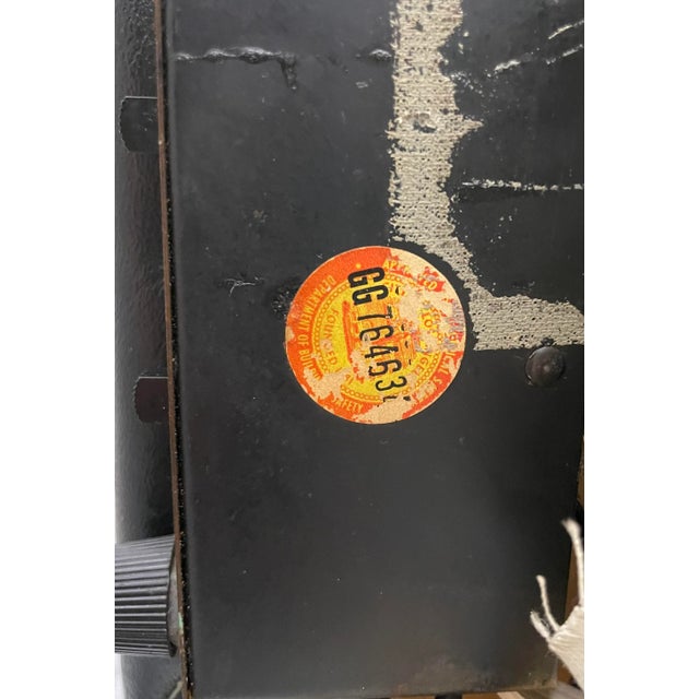 Mid-Century Modern Black Recliner Lounge Chair For Sale - Image 12 of 13