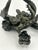 Vintage Bronze Sculpture of Blooming Succulent For Sale - Image 17 of 18