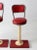 Metal Antique Soda Fountain Counter Stools Set of 3 For Sale - Image 7 of 13