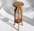 1920s Vintage Art Deco Plant Stand in Oak, 1920s For Sale - Image 5 of 8