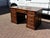 Edwardian Oak Twin Pedestal Desk For Sale - Image 3 of 11