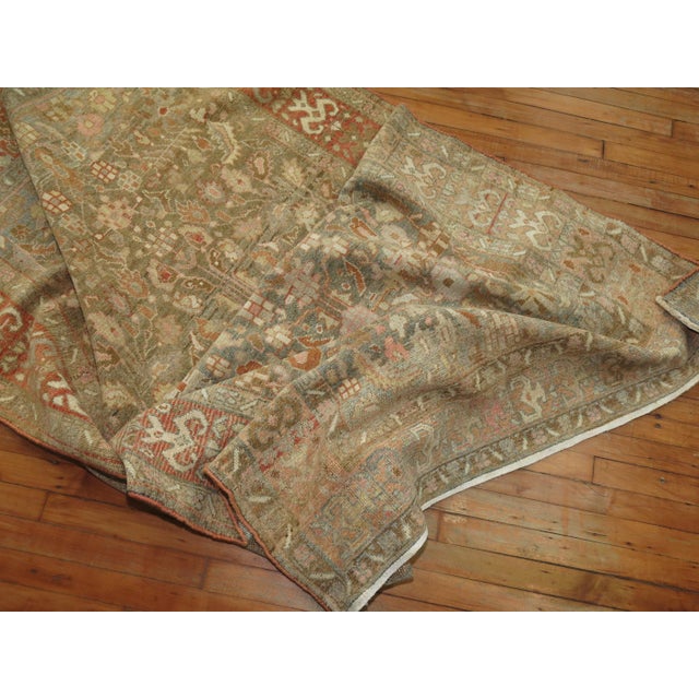 Antique Persian Malayer Runner - 4'3" x 10'8" For Sale In New York - Image 6 of 10