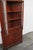 1940s Mahogany Corner Display China Cabinet Cupboard For Sale - Image 5 of 12