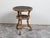 Wood Italian Carved Giltwood Side Table With Slate Top, Shelf and Floral Motifs For Sale - Image 7 of 12