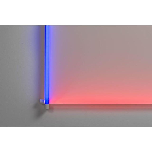 Plastic Outline Light Panel attributed to Aldo Van Den Nieuwelaar for Nila & Nila, 1985 For Sale - Image 7 of 18