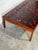 Wood Rectangular Black and Red Ceramic Tile Top Coffee Table Rosewood Mid-Century Modern 1970s For Sale - Image 7 of 10