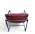 Oscar Lounge Chairs in Red Leather by Martin Haksteen for Harvink, 1980s, Set of 2 For Sale - Image 3 of 6