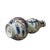 1990s 6" Blue White Foo Dog Lion Graphic Small Porcelain Gourd Shape Vase For Sale - Image 5 of 8