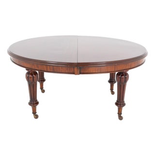 William IV Extending Mahogany Dining Table, 1830s For Sale