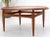 Brown Reversible top around Danish Mill Century modern coffee table For Sale - Image 8 of 13