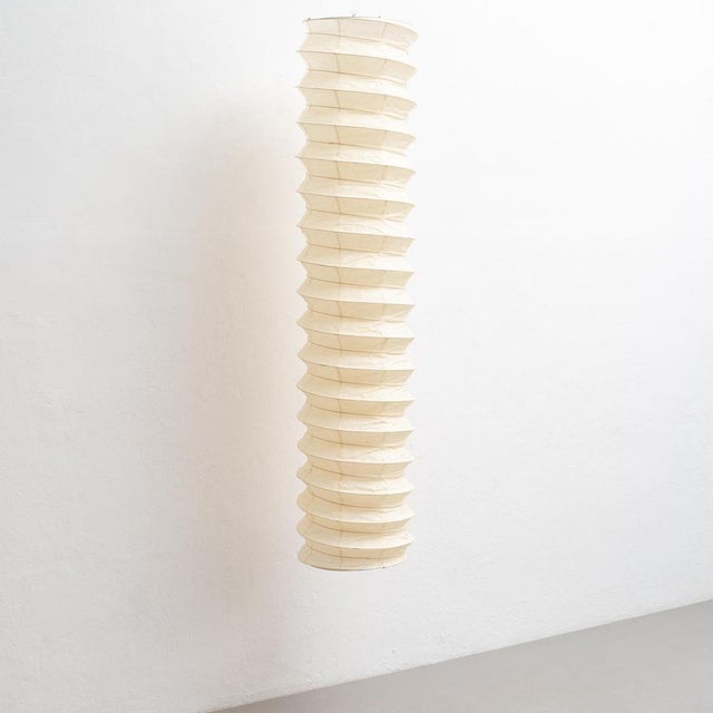 Akari Ceiling Lamp 31n attributed to Isamu Noguchi, 1990s For Sale - Image 3 of 13