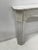 Louis XV Style Fireplace in Carrara White Marble, 1900s For Sale - Image 4 of 14
