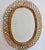 Vintage Italian Rattan Wall Mirror, 1960s For Sale - Image 12 of 12