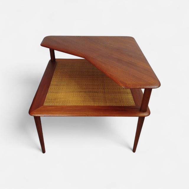 Wood Mid-Century Danish Teak Model Minerva Coffee Table by Hvidt and Orla for France & Son, 1960s For Sale - Image 7 of 15
