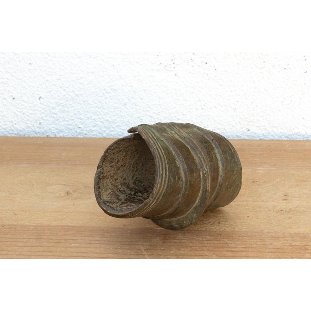 19th Century African Bronze Currency Anklet For Sale - Image 4 of 7