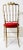 Metal Polished Brass Chiavari Chair With Red Velvet, Italy, 1960s For Sale - Image 7 of 10