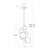 2020s Regina Andrew Styx Alabaster Orbs Vertical Pendant, Oil Rubbed Bronze For Sale - Image 5 of 5