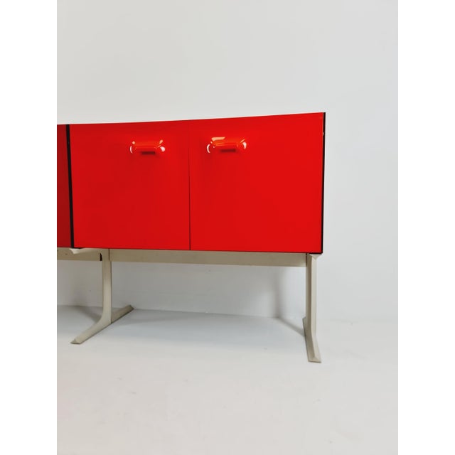 Vintage French DF2000 Sideboard by Raymond Loewy, 1970s For Sale - Image 11 of 18