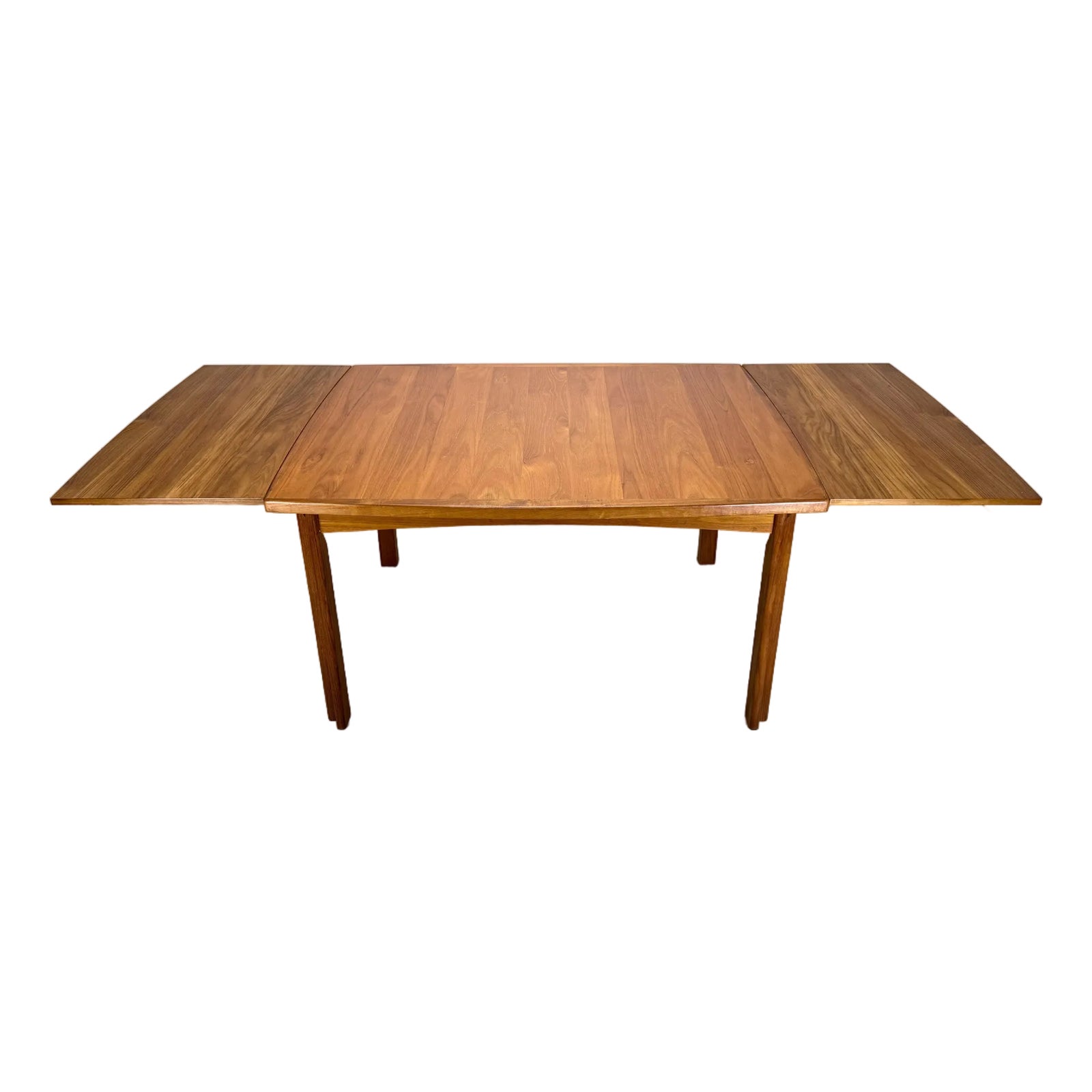 Mid Century Danish Modern Style Extendible Teak Dining Table by D-Scan ...