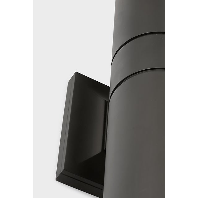 2020s Chapman & Myers for Visual Comfort Signature Provo 28" Canister Light in Matte Black For Sale - Image 5 of 11