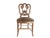 Splendid and sculptural chairs from the second half of the 19th century. Walnut frame and upholstered seats with velvet...
