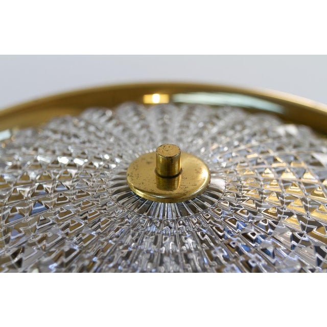 1960s Orrefors Brass Wall Lamps by Fagerlund for Lyfa, 1960s, Set of 2 For Sale - Image 5 of 18