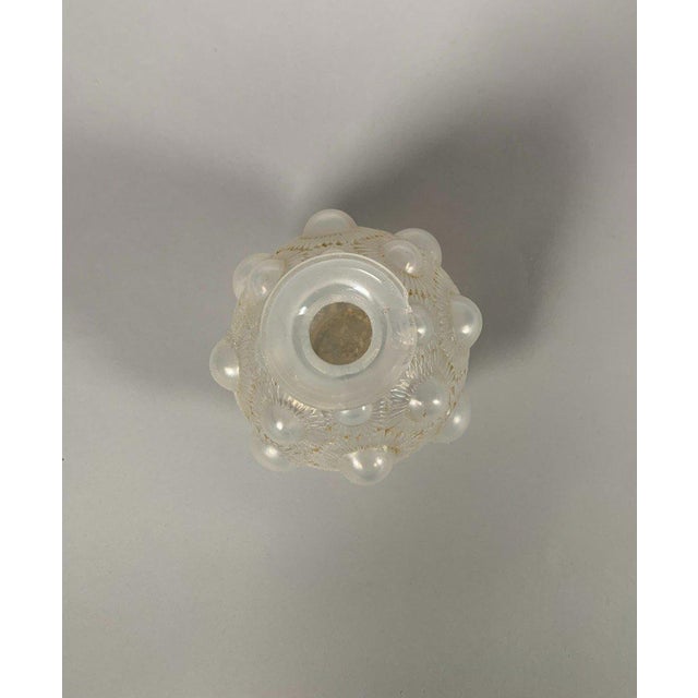 René Lalique vase (1860-1945), "sunflower" model, 1927, Art Nouveau For Sale - Image 4 of 7
