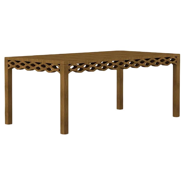 Walnut Plank Table by Mario Alessiani for Dialetto Design For Sale