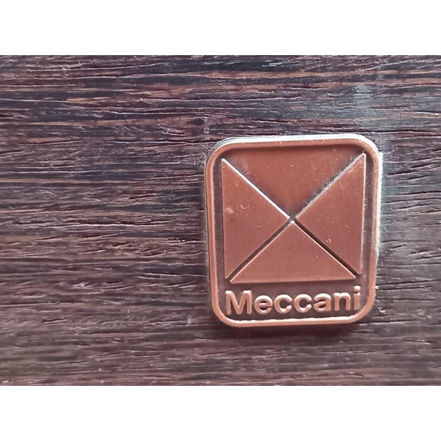 Brown Small Wenge Sideboard by Ferdinando Meccani for Meccani Arredamenti, 1972 For Sale - Image 8 of 9