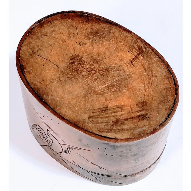 Chinese Meiji Era Birds & Mountains Bronzed Trinket Box For Sale In Fayetteville, AR - Image 6 of 8