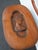 Early 20th Century Heavy Hand Carved Cameo Coffee Table With Glass Top Serving Tray 6644 For Sale - Image 5 of 17