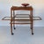 French Walnut Trolly Cart Display Lift Off Serving Tray Dessert Stand Side Table For Sale - Image 12 of 12