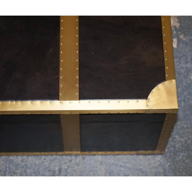 Cumberland Coffee Table with Red Velvet Lining from Timothy Oulton For Sale - Image 13 of 18