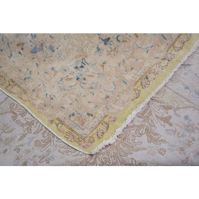 Vintage Turkish Anatolian Hand Knotted Wool Rug, 9'5x14 For Sale - Image 4 of 5