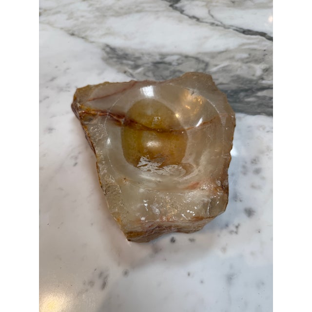 Modern Natural Marble Stone Ashtray For Sale - Image 3 of 7