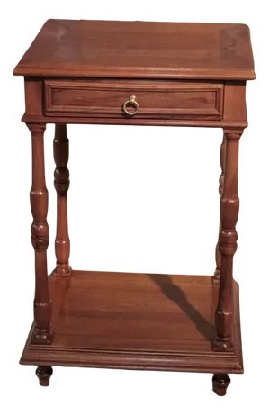 Side Table in Walnut, 1900s