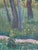 Vintage Impressionism Forest Oil Painting, Ukrainian Artist Sokolovsky, 1970s For Sale - Image 6 of 6