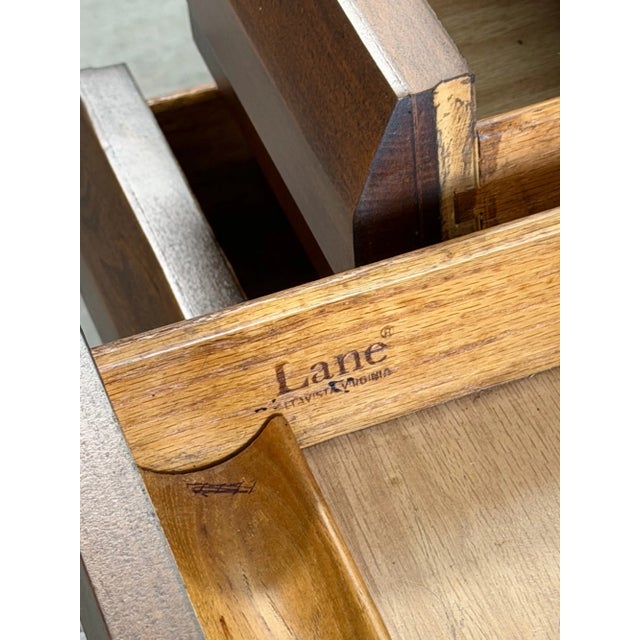 Vintage Lane First Edition Desk With Tambour Doors For Sale - Image 13 of 15