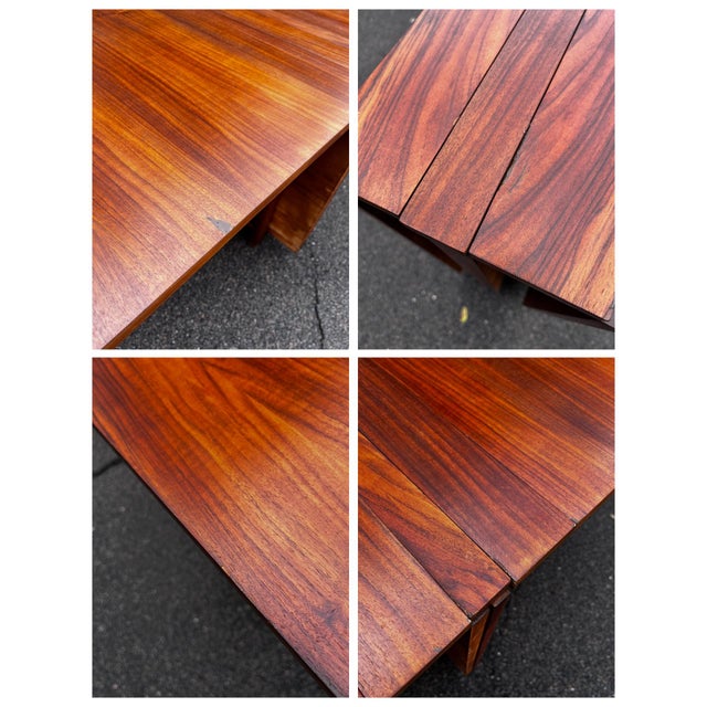 Mid Century Modern ‘Maria’ Extendable and Folding Dining Table | Bruno Mathsson For Sale - Image 12 of 18