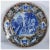 Traditional Large Dutch Delft Tin Glazed Pottery Polychrome Religious Scene Plate For Sale - Image 3 of 11