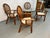 Boho Chic Vintage Boho Wicker Rattan and Bamboo Dining Set For Sale - Image 3 of 14