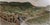 View over Dry Creek by Lisa Lebofsky | Dirt and oil on aluminum Landscape of a dry creek and hills. For Sale